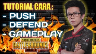 TUTORIAL CARA PUSH MUSUH, DEFEND, & GAMEPLAY SOLO VS SQUAD !! - PUBG MOBILE INDONESIA