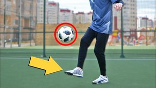 КАК ПРАВИЛЬНО НАБИВАТЬ МЯЧ, ЧТОБЫ ТЕБЯ СЧИТАЛИ ТОПОМ ДВОРОВОГО ФУТБОЛА! ОБУЧЕНИЕ | ФРИСТАЙЛ | ФУТБОЛ