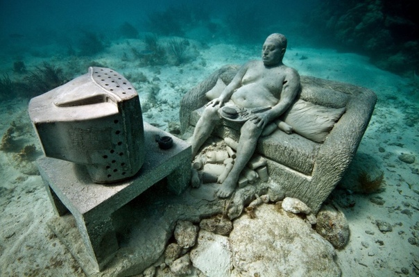 Музей подводных скульптур на Канарах Jason deCaires Taylor.