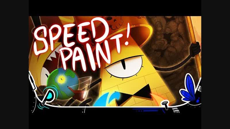 Bill Cipher speedpaint