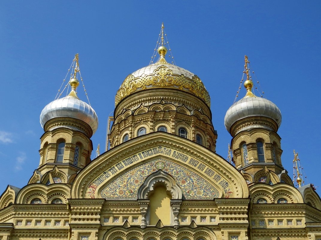 Санкт петербург золотые купола