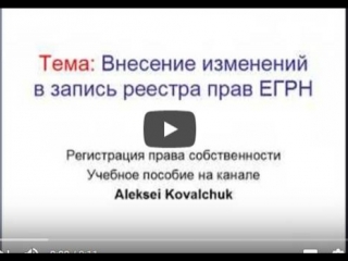 Внесение изменений в ЕГРН (смена фамилии, имени, отчества)