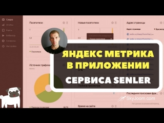 Подключение Яндекс Метрики к приложению рассылок Senler