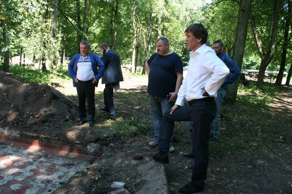 За деньги немцев в парке Советска благоустроят пешеходную дорожку За деньги немцев в парке Советска благоустроят пешеходную дорожку