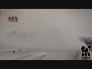 Drag Racing Dodge чуть не сгорел во время заезда#ЖЕСТЬкаконаЕСТЬ