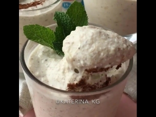 ТВОРОЖНОЕ ПАРФЕ С БАНАНАМИ