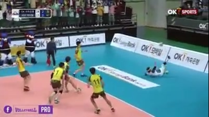 Игра в волейбол