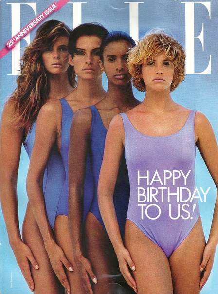 Немножко лета Фотосет Endless Summer (американский Elle за июнь 1986-го)Модели: Эль МакФерсон, Фамке Янсен и Гэйл ОНил, а также Джена де Рознэй - чемпионка мира по виндсерфингу.Фотограф: Жиль