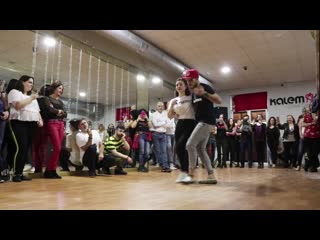Chavy & Lola - Semba demo in Kompa music (Avilés 2019)
