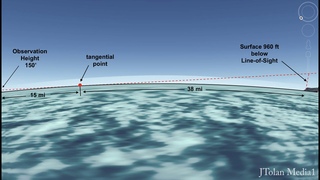 Amazing long range Infrared Time Lapse at 50+ miles over water