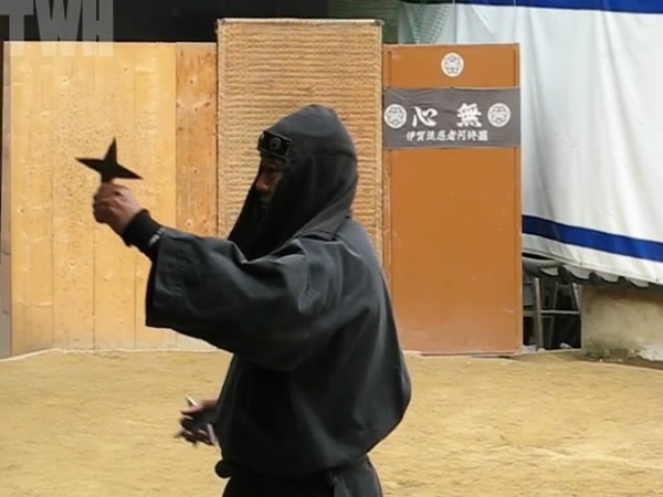 NINJA SHOW AT IGA UENO IN JAPAN