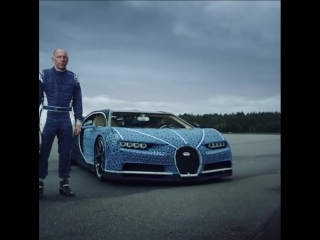 Из Lego собрали полноразмерный Bugatti