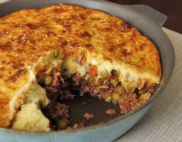 Английский пастуший пирог