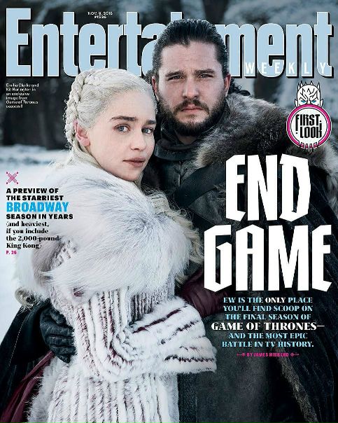 Издание Entertainment Weekly опубликовало первое официальное фото со съемок последнего сезона сериала 