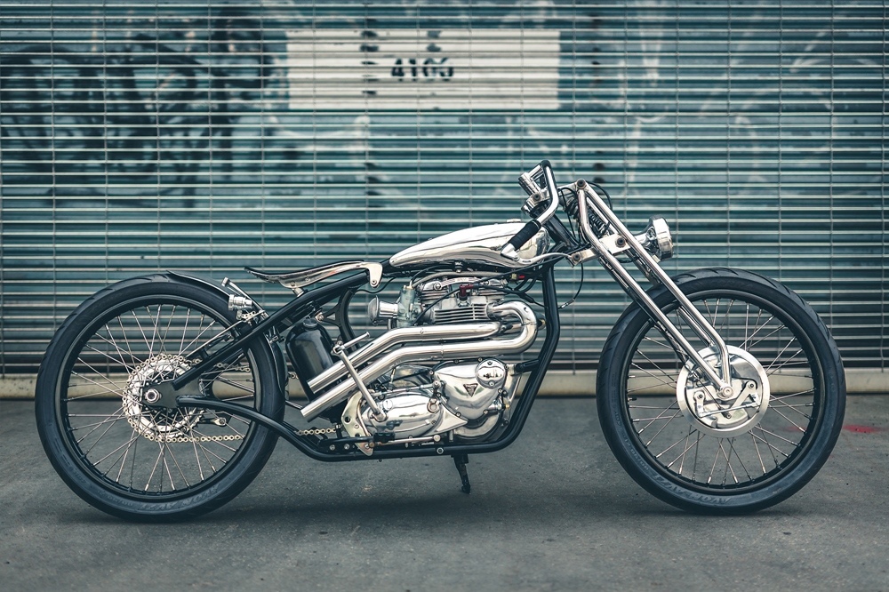 Origin8or Custom Cycles: боард-трекера Triumph Bonnie 1969