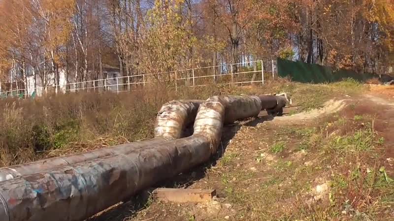 Так в Кольчугино отапливают улицу.