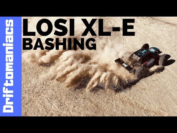 LOSI XL-E Bashing At The BMX Track