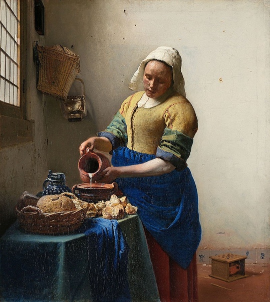 Ян Вермеер Дельфтский (Jan Vermeer van Delft) 1632 - 1675. Нидерландский художник-живописец, мастер бытовой живописи и жанрового портрета. Наряду с Рембрандтом и Франсом Халсом является одним из