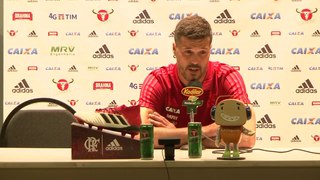 Julio Cesar comete gafe e chama o presidente Eduardo Bandeira de Antonio Bandeira