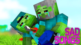 ТОП ГРУСТНЫХ МАЙНКРАФТ ПЕСЕН НА РУССКОМ | Top Best Sad Minecraft Song Parody Animation