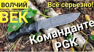 ВОЛЧИЙ ВЕК - КОМАНДАНТЕ. Обзор и тест ножа. / Forester 2018 ножи