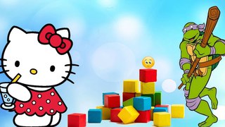 Цвета на Английском языке для детей с Маршмэллоу Ниндзя и Хэлло Китти Video For Kids Melissa Tv