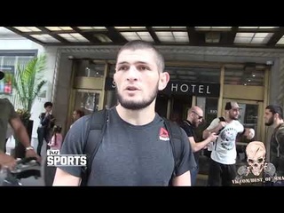 РЕАКЦИЯ ХАБИБА НА ПРЕСС КОНФЕРЕНЦИЮ C КОНОРОМ UFC 229