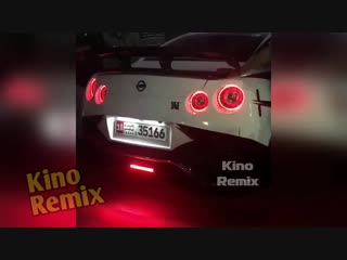 АДский выхлоп nissan GTR kino remix 2018 угар ржака авто приколы повторил