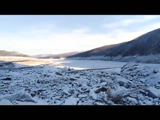 В Хабаровском крае упавший метеорит перекрыл Бурею, декабрь 2018
