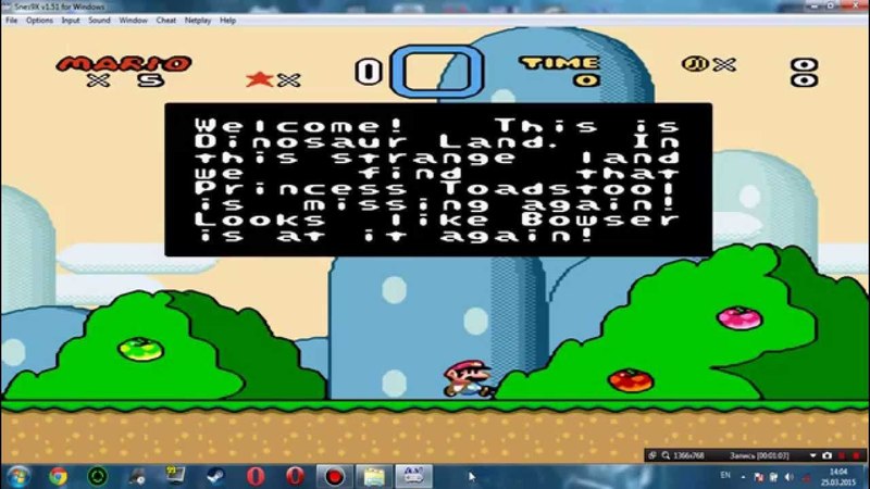 Настройка эмулятора (SNES) - Snes9x