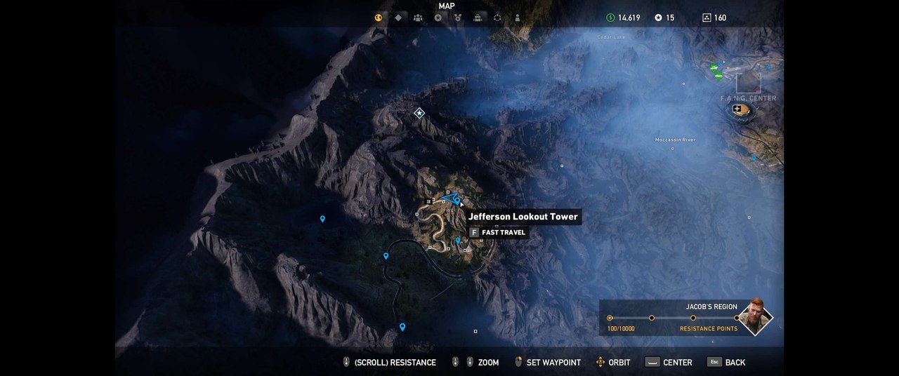 смотровая башня Джефферсона в Far Cry 5