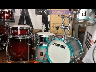 Новинка на нашей витрине: Sonor Martini Set, цвет Aqua Silver Burst #sonor #sonordrumset #sonordrums #blastbeatdrumshop