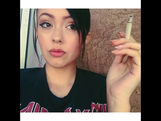 Smoke With Me | Smoke Fetish | Hair Up