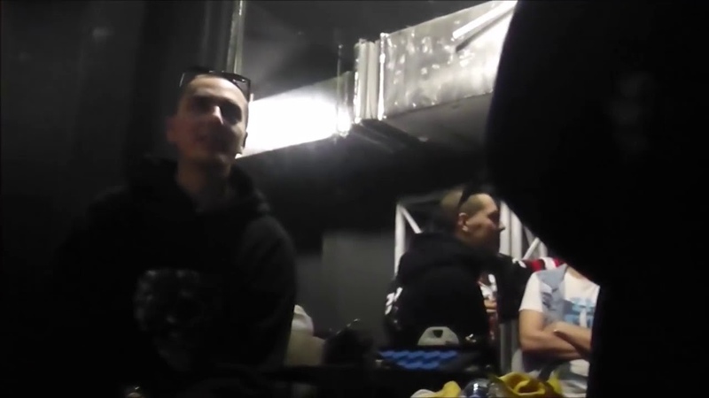 FACE и Антон Долгих в гримёрке