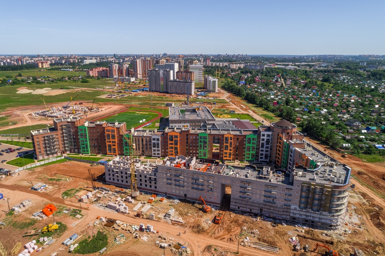 План застройки микрорайона урванцево киров