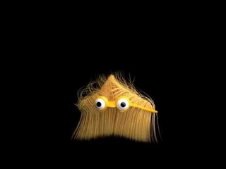 Hairy monster | Blender 3D 2.79b