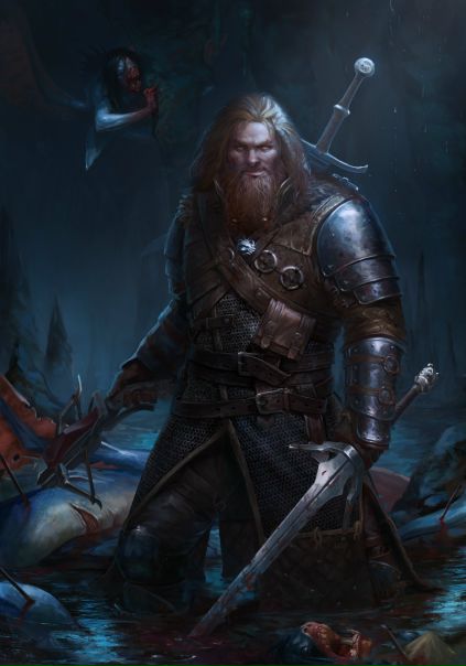 Gerd - the witcher of School of the Bear by #Noura