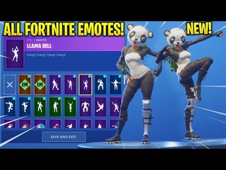*NEW* PANDA TEAM LEADER SKIN SHOWCASE WITH ALL FORTNITE DANCES & EMOTES!