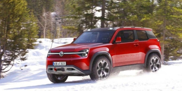 Volswagen выпустит электрического конкурента Land Rover Defender. В 2022 году немцы выпустят внедорожник T-Rug с полностью электрической силовой установкой, который сможет проезжать без
