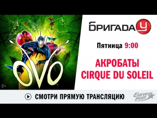 Акробаты Cirque du Soleil в Бригаде У
