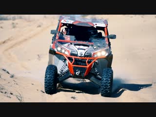 Победители Can-Am X Race 2018. SSV Standard. Анатолий Кузнецов / Алексей Смолин