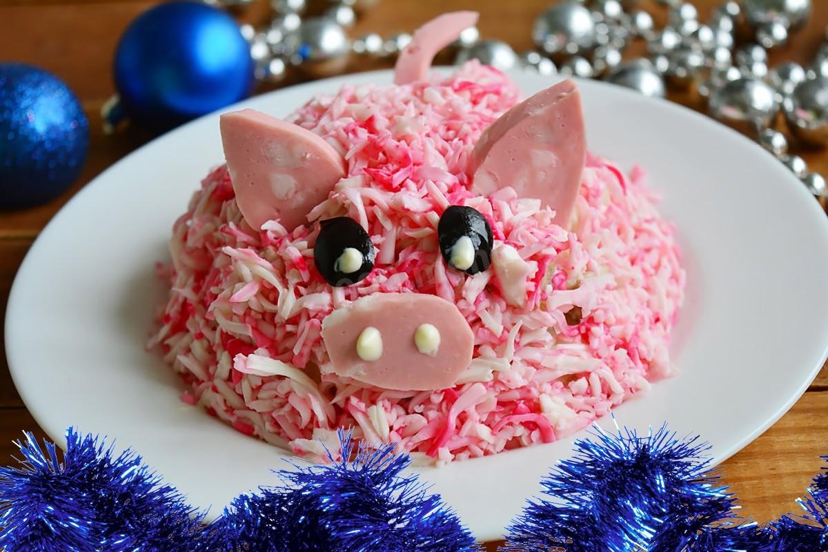 Салаты на Новый год 2019 🐖 лучшие рецепты: что приготовить на праздничный стол