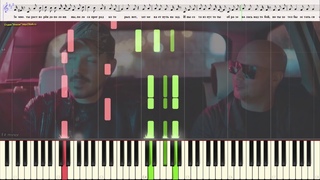 Остаться с тобой - Filatov & Karas vs. Виктор Цой (Ноты и Видеоурок для фортепиано) (piano cover)
