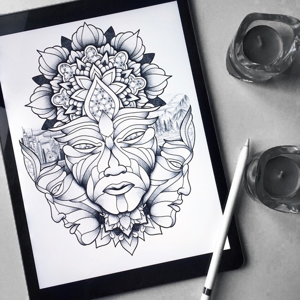 Шелхабирон тату эскиз