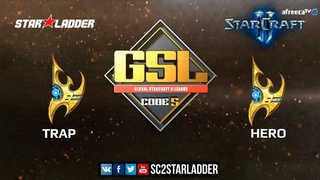 2018 GSL Season 3 Ro16, Group C, Match 2: Trap (P) vs herO (P)