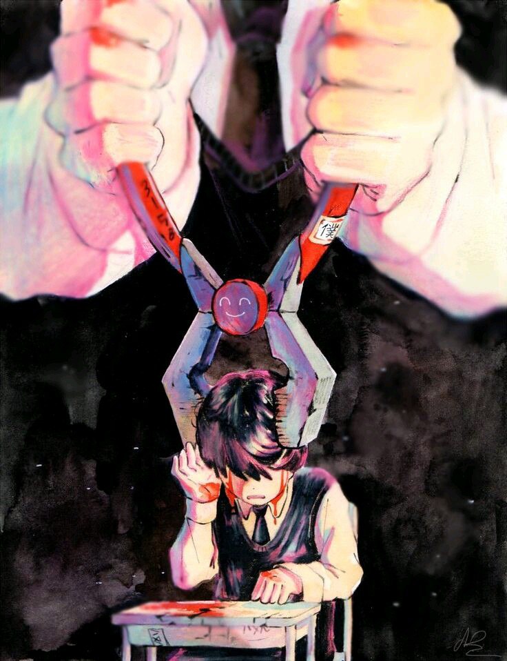 Аниме самоубийцы картинки