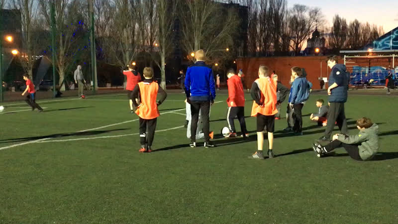 Тренировка в Парк Гагарина⚽️
