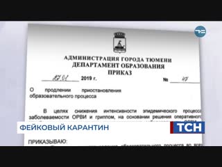 Фейковый карантин