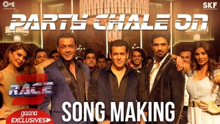 Party Chale On Song Making - Race 3 Behind the Scenes | Salman Khan | Mika Singh, Iulia Vantur