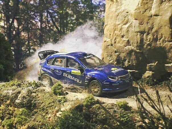 Хобби и мастер-золотые руки, большой любитель WRC! Как говорится дело мастера боится!Посмотришь на такое чудо и правда, даже не верится, что это сделано руками. Левша поработал на славу,